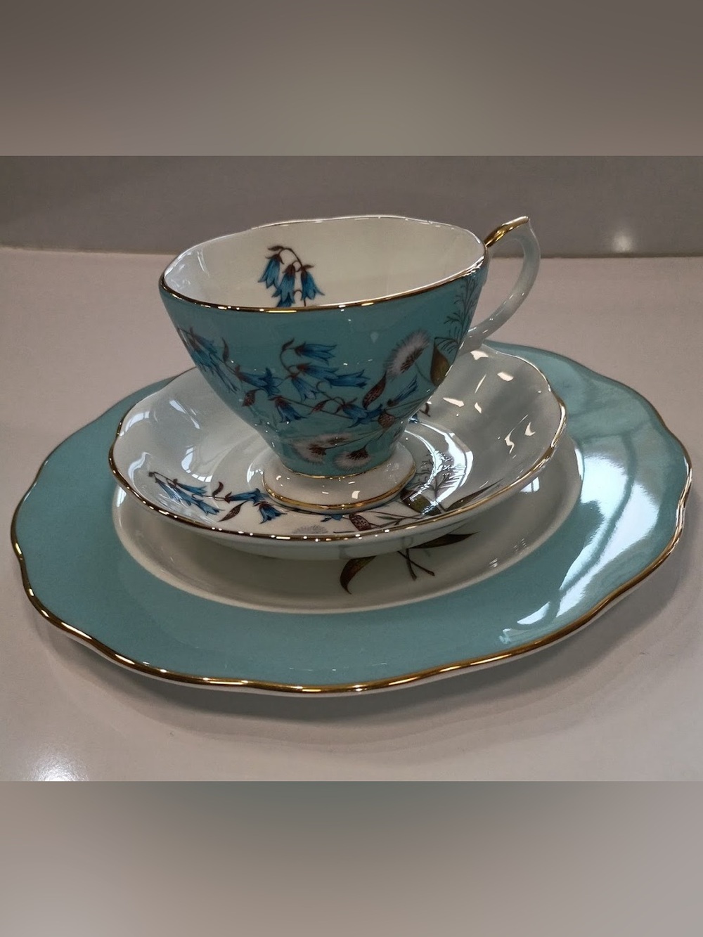 Royal Albert 100 Years Festival Fine Bone China 3-piece Place Setting, NEW